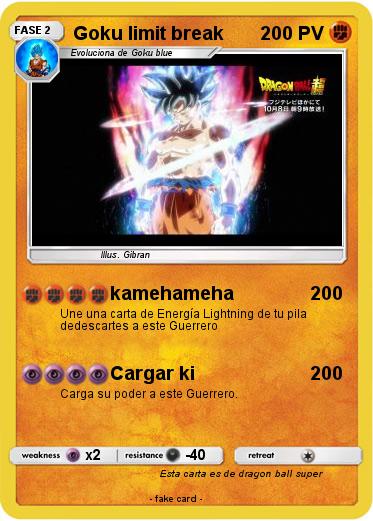 Pokemon Goku limit break