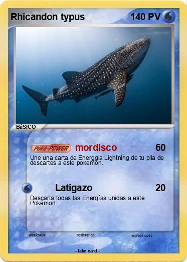 Pokemon Rhicandon typus