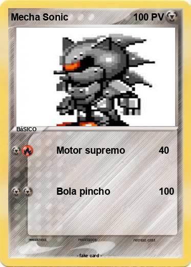 Pokemon Mecha Sonic