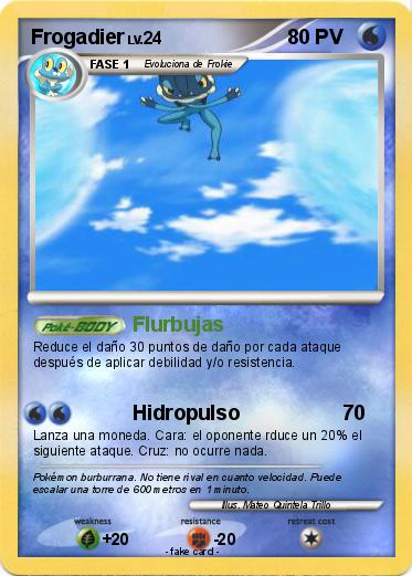 Pokemon Frogadier