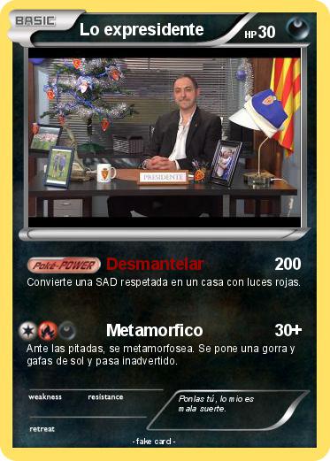 Pokemon Lo expresidente