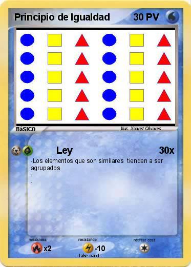 Pokemon Principio de Igualdad