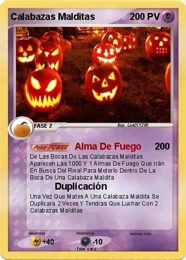 Pokemon Calabazas Malditas