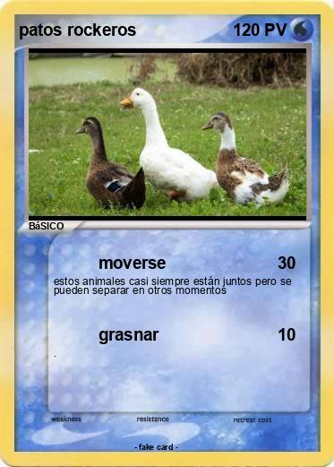 Pokemon patos rockeros