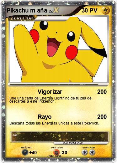 Pokemon Pikachu m aña