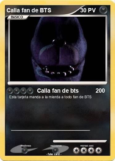 Pokemon Calla fan de BTS