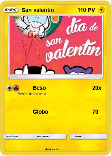 Pokemon San valentin