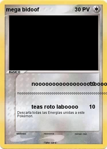 Pokemon mega bidoof