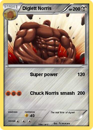 Pokemon Diglett Norris