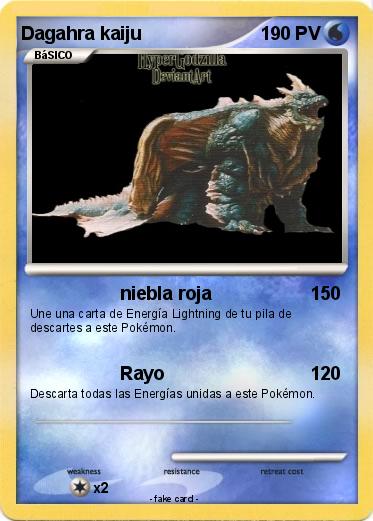 Pokemon Dagahra kaiju