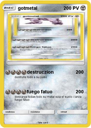 Pokemon gotmetal