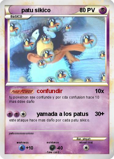 Pokemon patu sikico