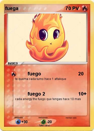 Pokemon fuega