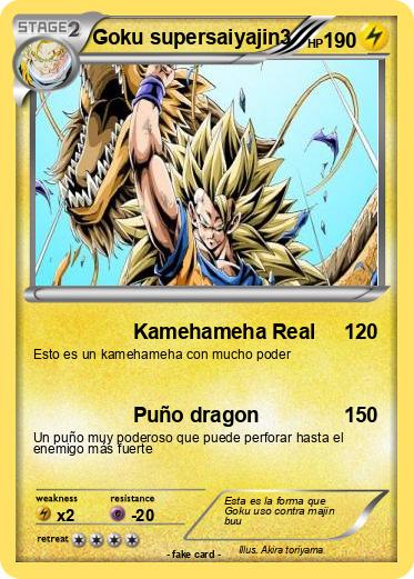 Pokemon Goku supersaiyajin3