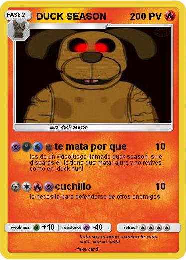 Pokemon DUCK SEASON