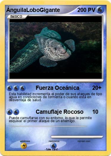 Pokemon ÁnguilaLoboGigante