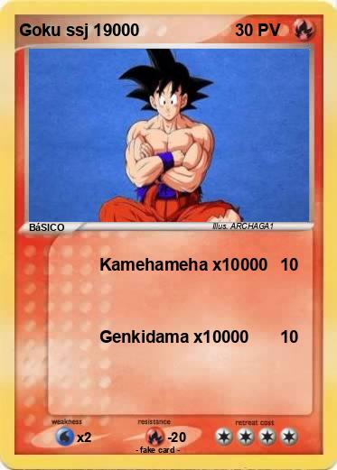 Pokemon Goku ssj 19000