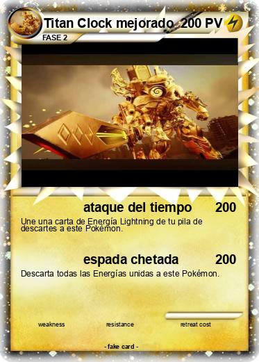 Pokemon Titan Clock mejorado
