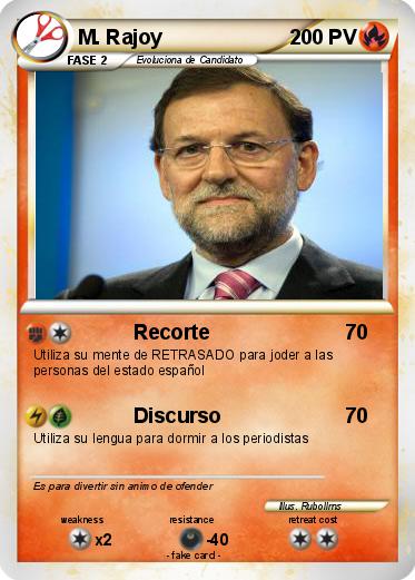 Pokemon M. Rajoy