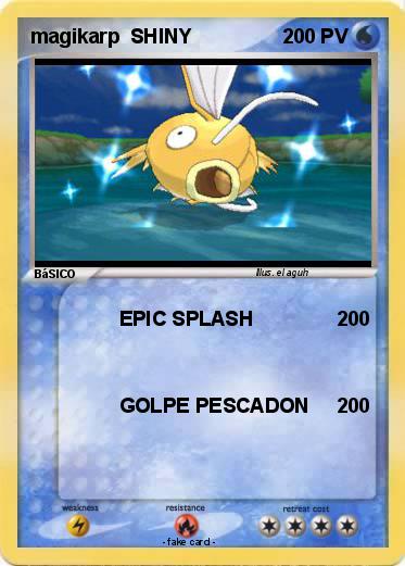 Pokemon magikarp  SHINY