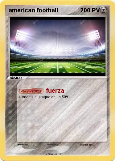 Pokemon american football