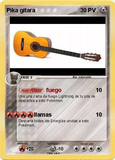 Pokemon Pika gitara