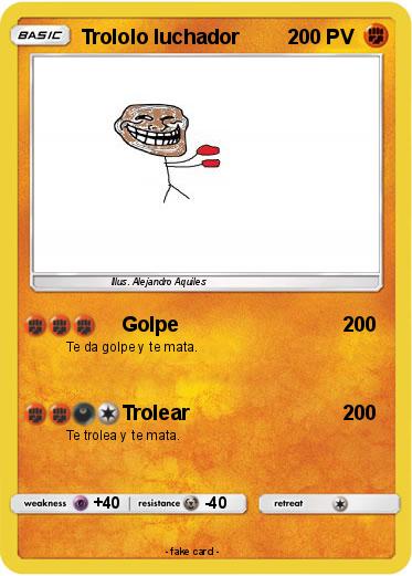 Pokemon Trololo luchador