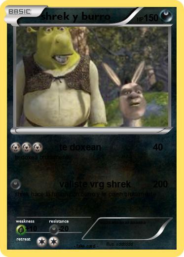 Pokemon shrek y burro