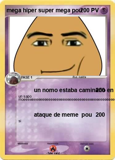 Pokemon mega hiper super mega pou