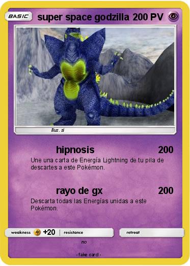 Pokemon super space godzilla