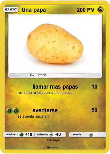 Pokemon Una papa