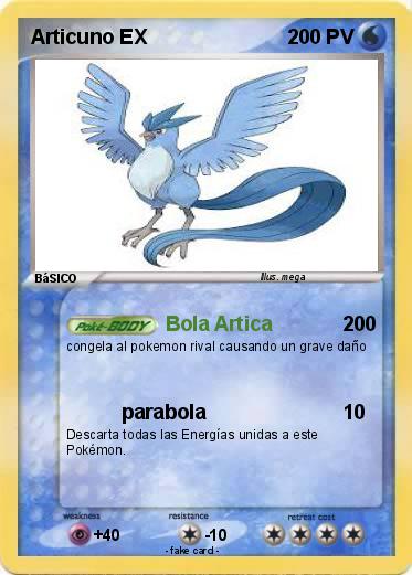 Pokemon Articuno EX