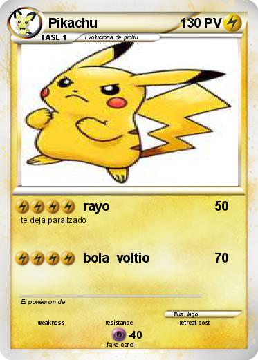 Pokemon Pikachu