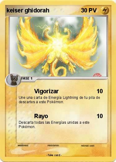 Pokemon keiser ghidorah