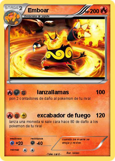 Pokemon Emboar