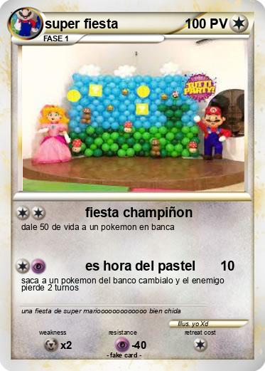 Pokemon super fiesta