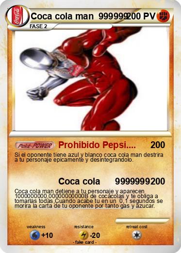 Pokemon Coca cola man  999999
