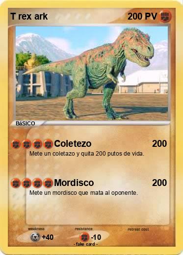 Pokemon T rex ark