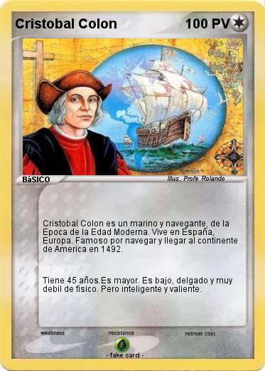Pokemon Cristobal Colon