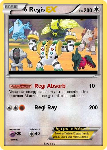 Pokemon 6 Regis