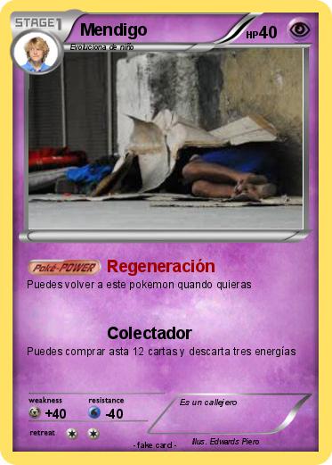 Pokemon Mendigo