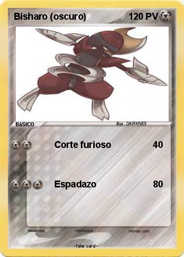 Pokemon Bisharo (oscuro)