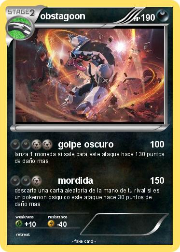Pokemon obstagoon