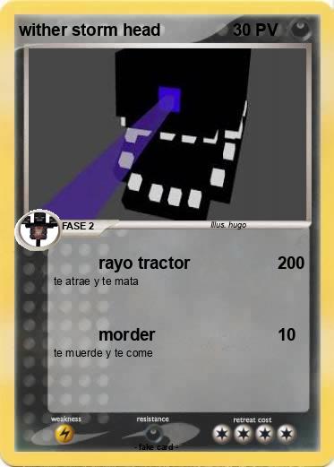 Pokemon wither storm head