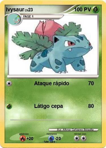 Pokemon Ivysaur