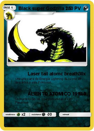 Pokemon Black super Godzilla 2.9