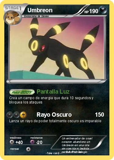 Pokemon Umbreon