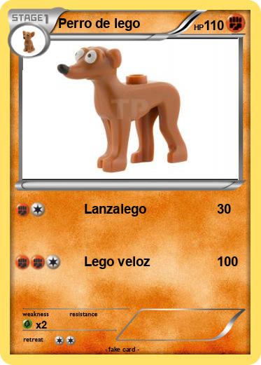 Pokemon Perro de lego