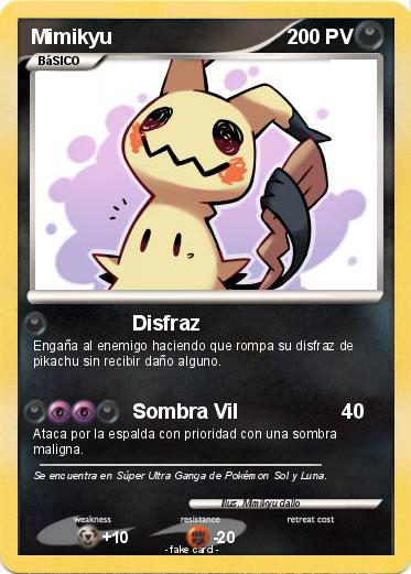 Pokemon Mimikyu