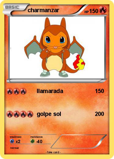 Pokemon charmanzar